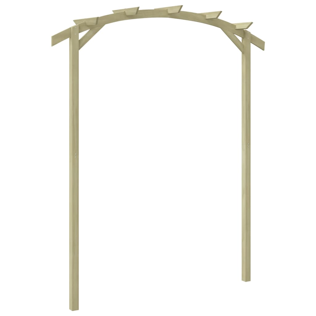 Garten-Pergola Kiefernholz Imprägniert 180x210x40 cm