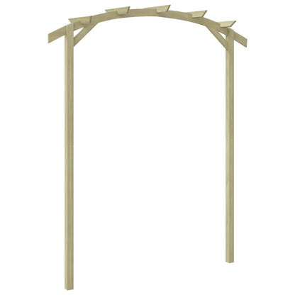 Garten-Pergola Kiefernholz Imprägniert 180x210x40 cm