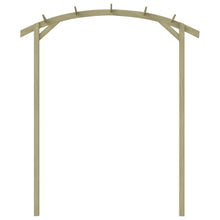 Garten-Pergola Kiefernholz Imprägniert 180x210x40 cm