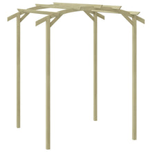 Garten-Pergola Kiefernholz Imprägniert 180x197x210 cm