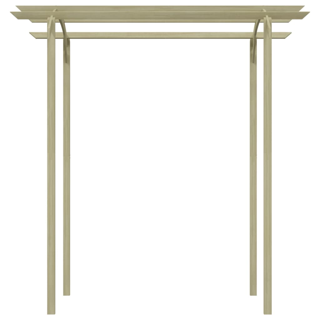 Garten-Pergola Kiefernholz Imprägniert 180x197x210 cm