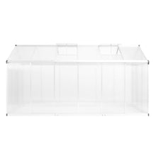 Gewächshaus Aluminium 362x190x195 cm 13,41 m³