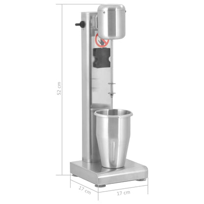 Milchshake-Mixer Edelstahl 1 L 1 L (1 Shaker)
