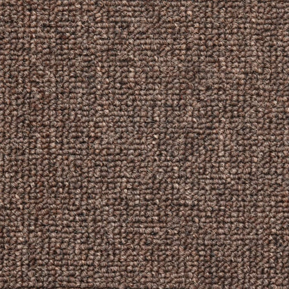 Stufenmatten 15 Stk. 56x17x3 cm Kaffeebraun Halbrund