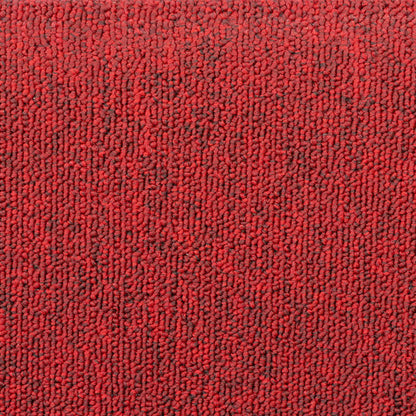 Stufenmatten 15 Stk. 65x24x4 cm Bordeaux Halbrund Groß