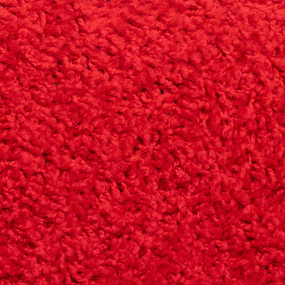 Stufenmatten 15 Stk. 65x21x4 cm Rot Halbrund Groß
