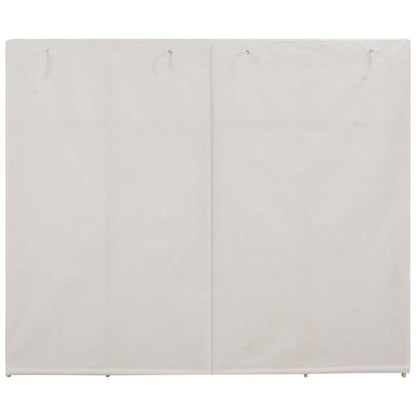 Kleiderschrank Weiß 200 x 40 x 170 cm Stoff