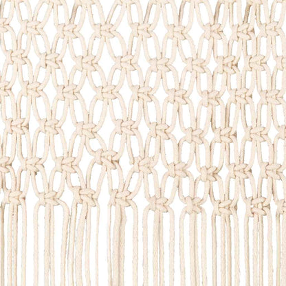 Makramee Vorhang 140×240 cm Baumwolle