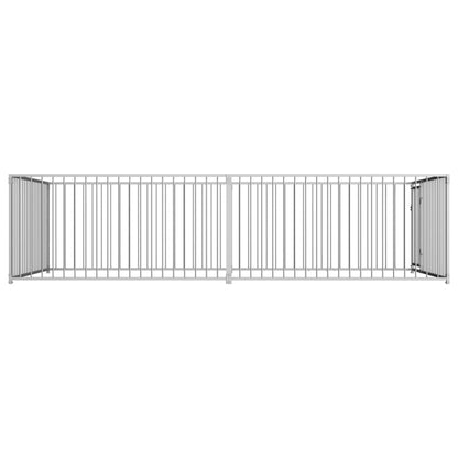 Outdoor-Hundezwinger 200×400×100 cm