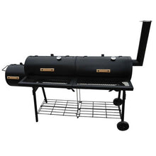 Barbecue-Smoker Grill Nevada XL Schwarz