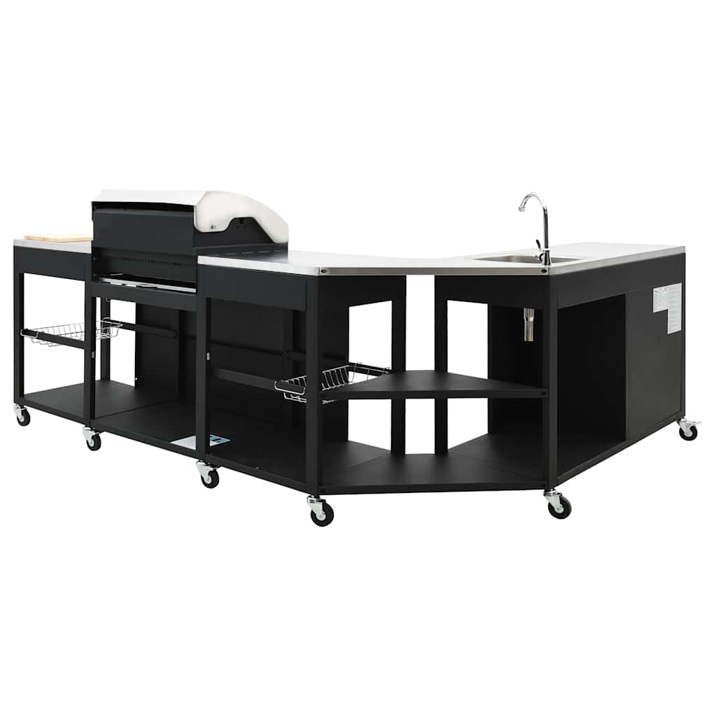 Gasgrill-Set 4+1 HOEK DE & AT Modell