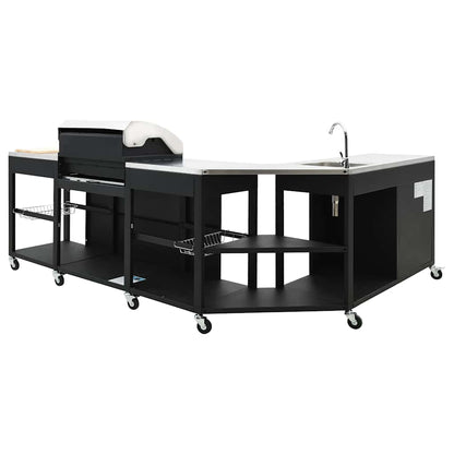 Gasgrill-Set 4+1 HOEK DE & AT Modell