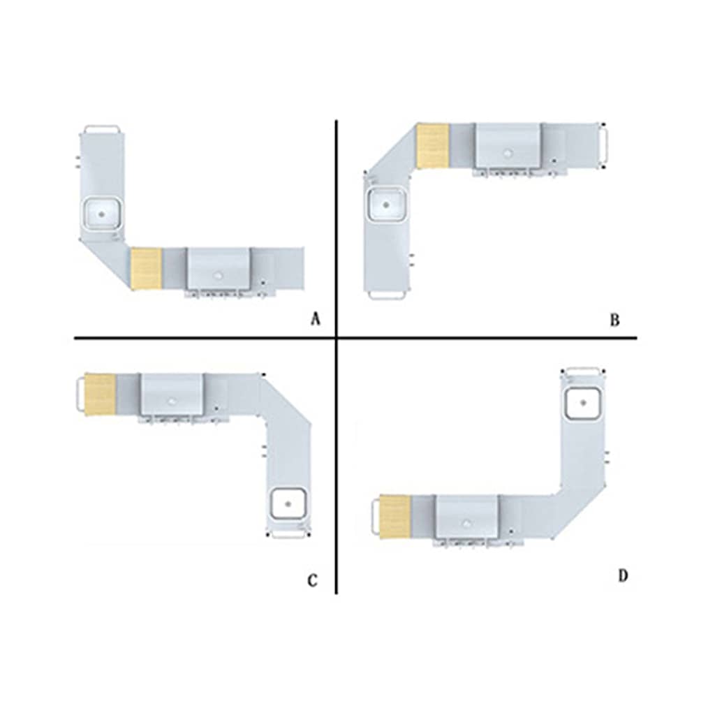 Gasgrill-Set 4+1 HOEK DE & AT Modell