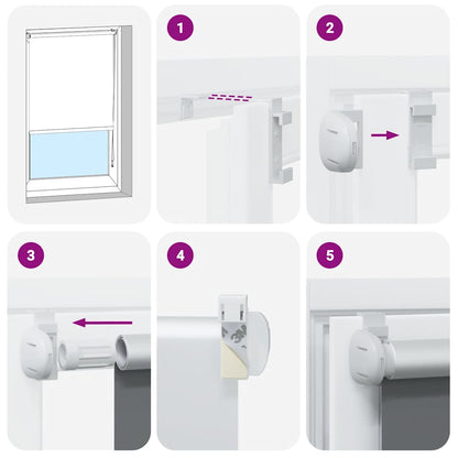 Verdunkelungsrollo Verdunklungsrollo 80 x 175 cm beige