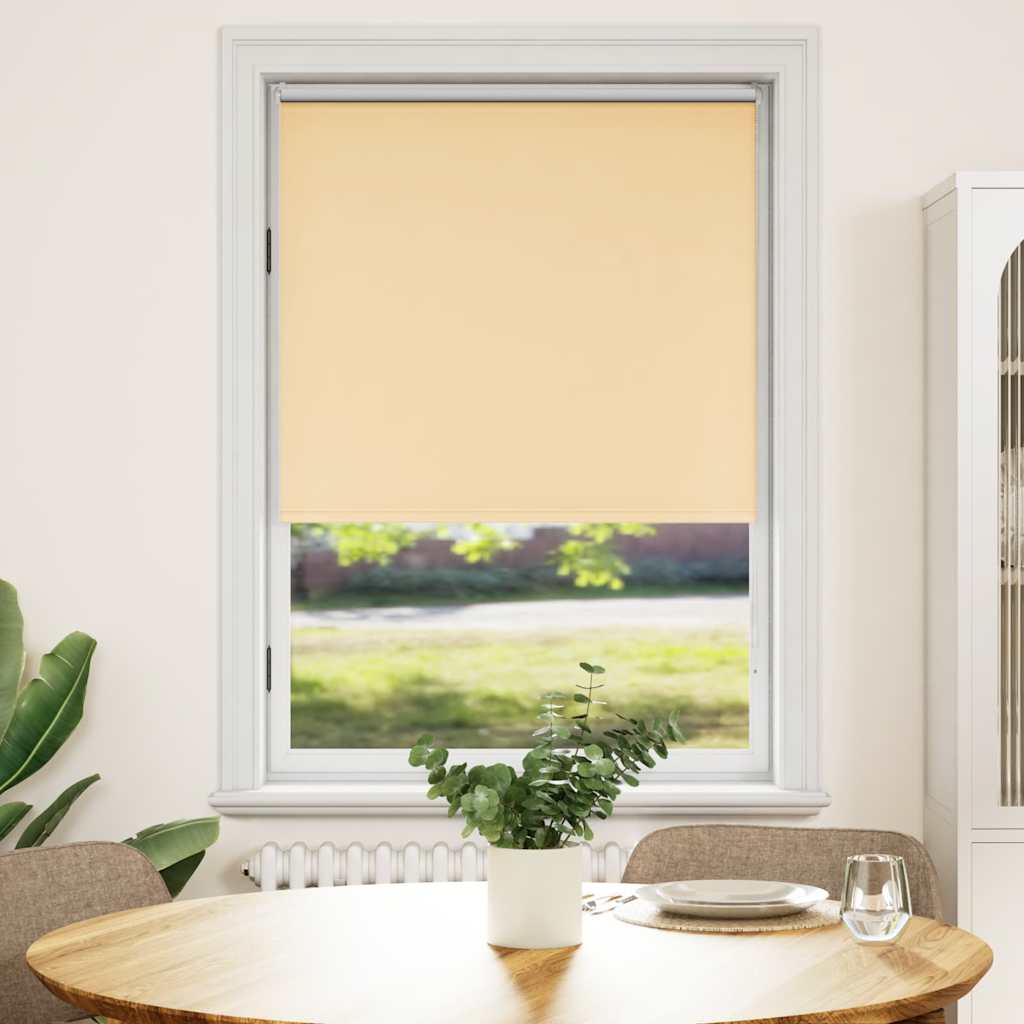 Verdunkelungsrollo Verdunklungsrollo 80 x 175 cm beige