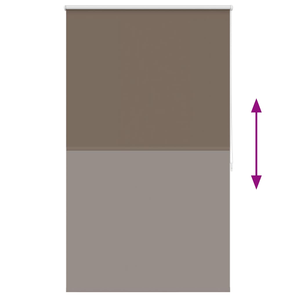 Verdunkelungsrollo Verdunklungsrollo 120 x 175 cm coffee