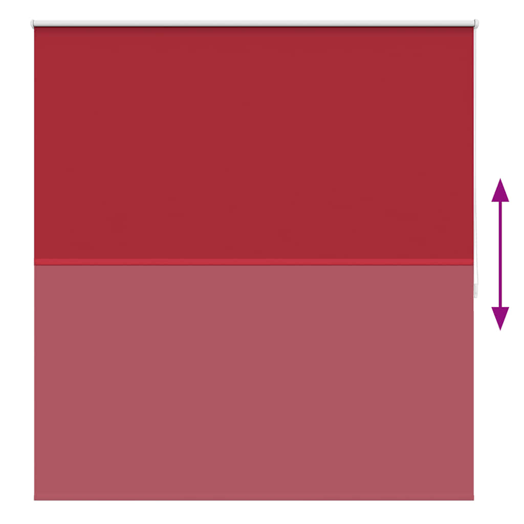 Verdunkelungsrollo 160 x 175 cm rot