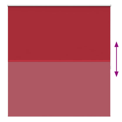 Verdunkelungsrollo 160 x 175 cm rot