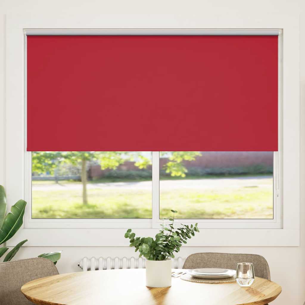 Verdunkelungsrollo 160 x 175 cm rot