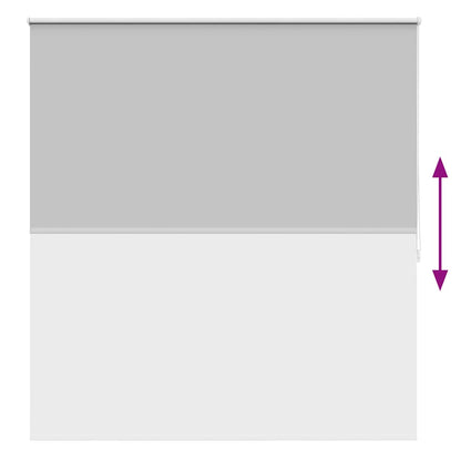 Verdunkelungsrollo Verdunklungsrollo 160 x 175 cm grau