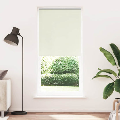 Verdunkelungsrollo 80 x 230 cm creme