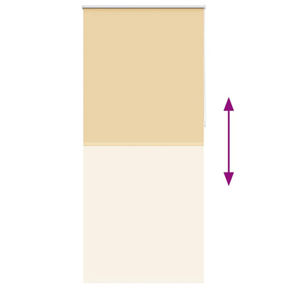 Verdunkelungsrollo Verdunklungsrollo  80 x 230 cm beige