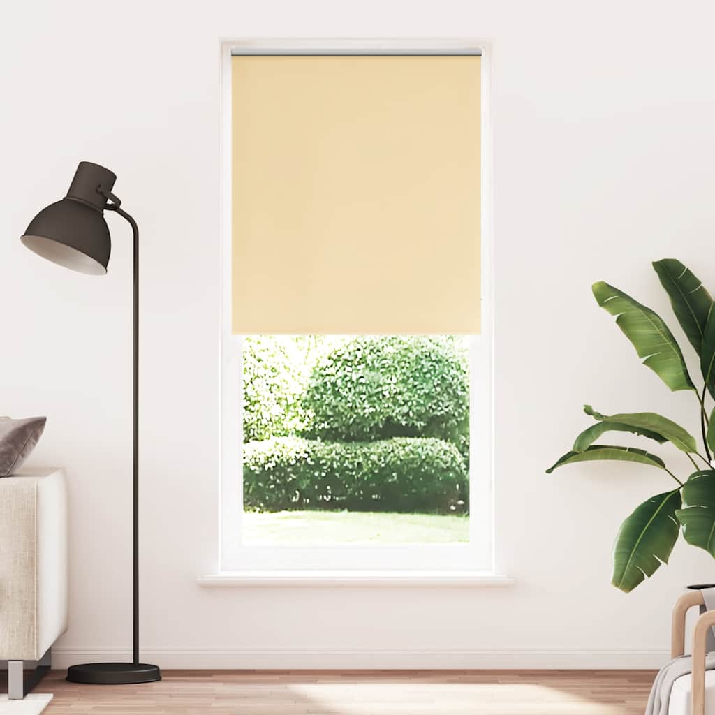 Verdunkelungsrollo Verdunklungsrollo 100 x 230 cm beige