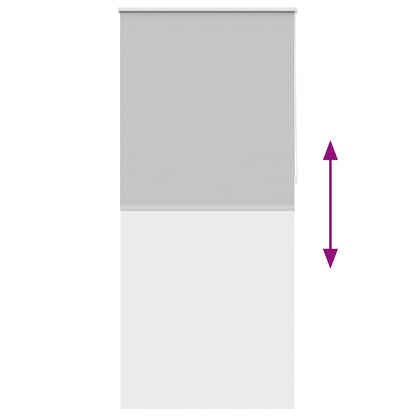 Verdunkelungsrollo 100 x 230 cm grau