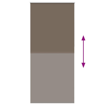 Verdunkelungsrollo Verdunklungsrollo  120 x 230 cm coffee