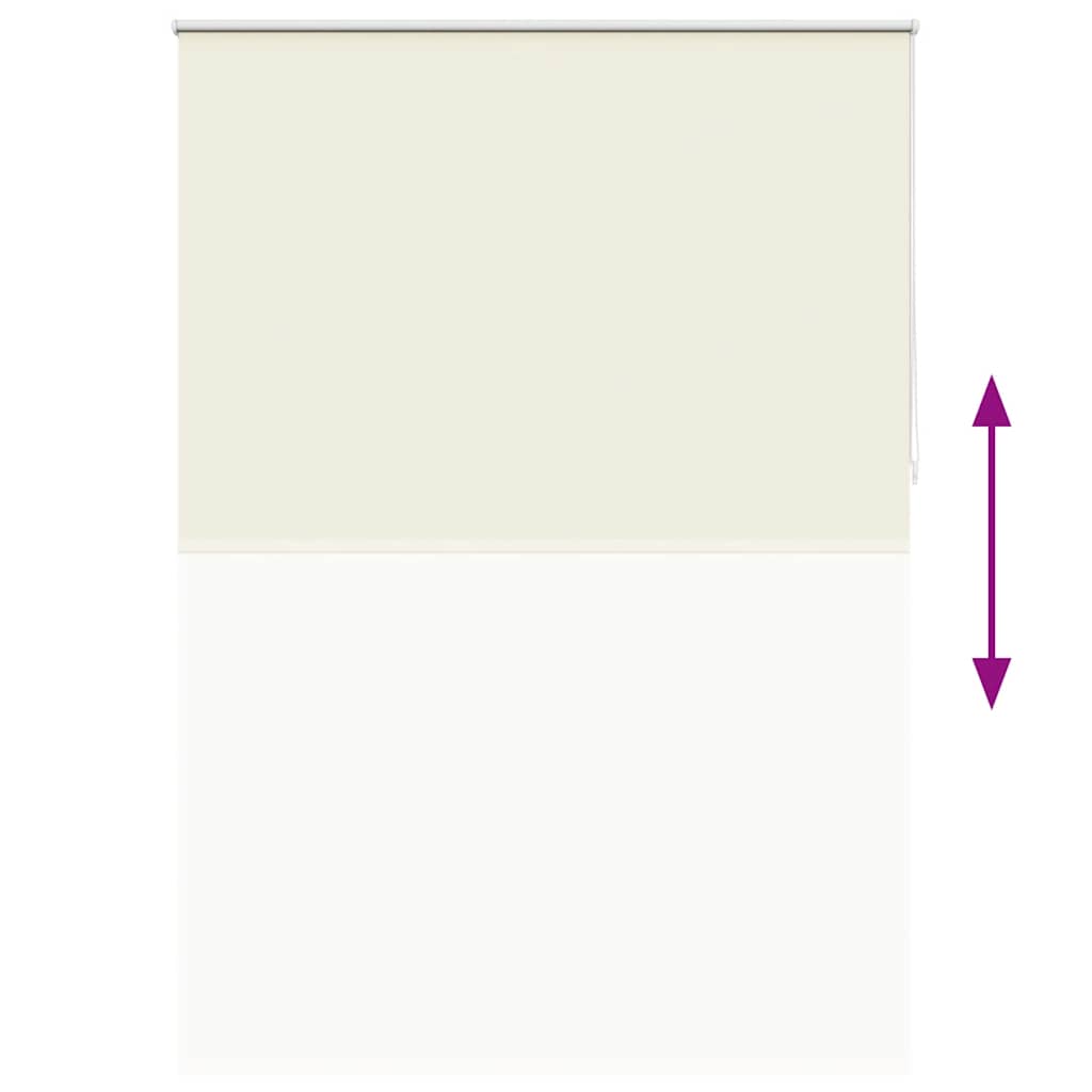 Verdunkelungsrollo 140 x 230 cm creme