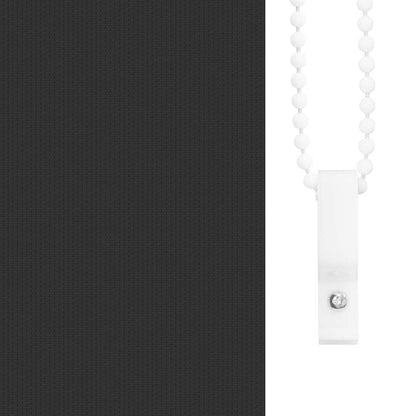 Verdunkelungsrollo 140 x 230 cm schwarz
