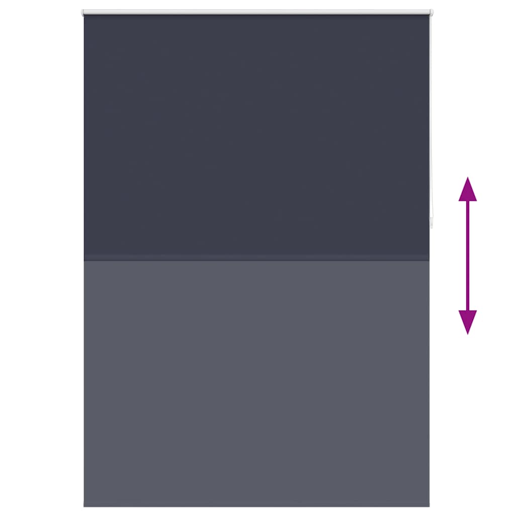 Verdunkelungsrollo 160 x 230 cm blau