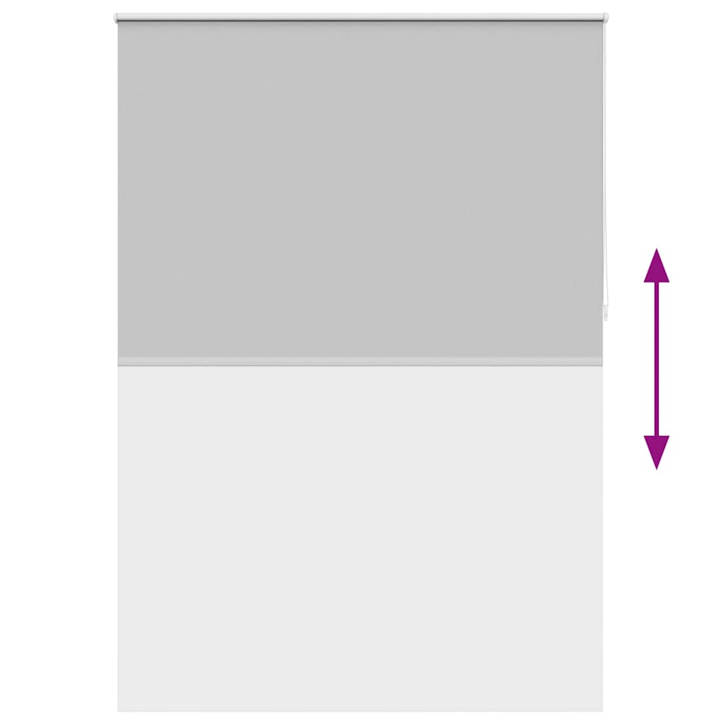 Verdunkelungsrollo 160 x 230 cm grau