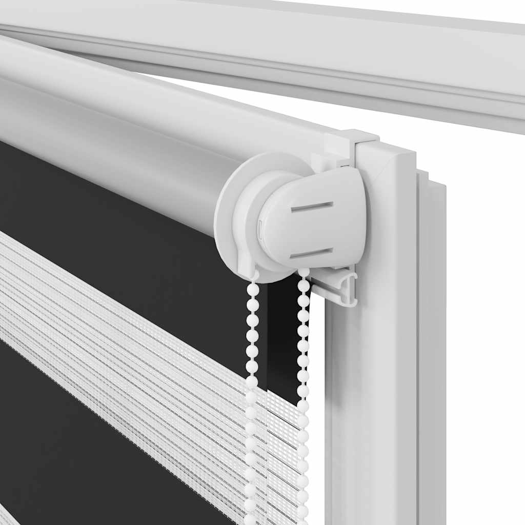 Doppelrollo 40 x 100 cm schwarz