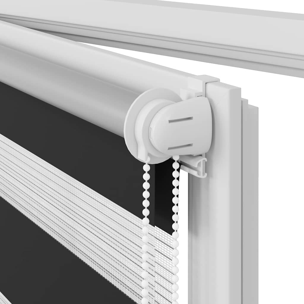 Doppelrollo 50 x 100 cm schwarz