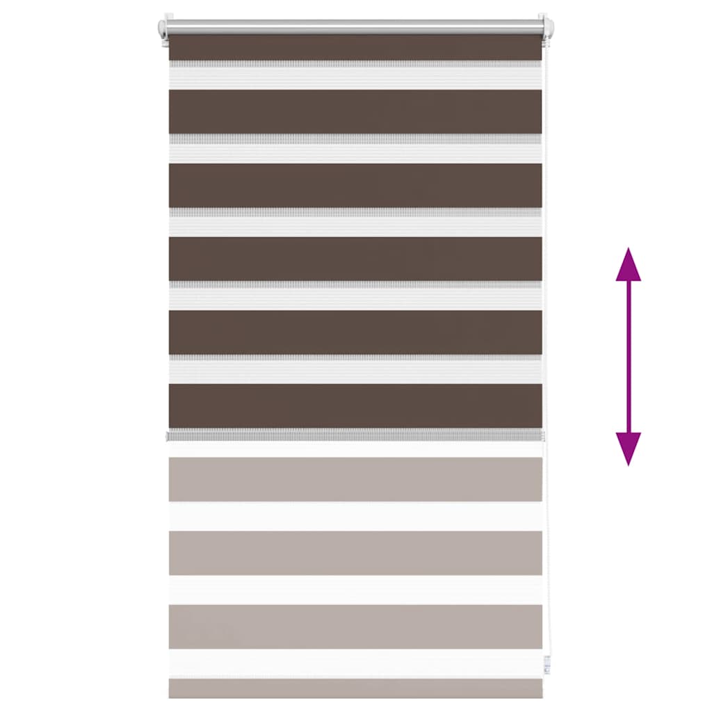 Doppelrollo 50 x 100 cm coffee