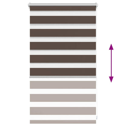 Doppelrollo 50 x 100 cm coffee