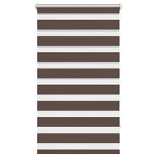 Doppelrollo 70 x 120 cm coffee