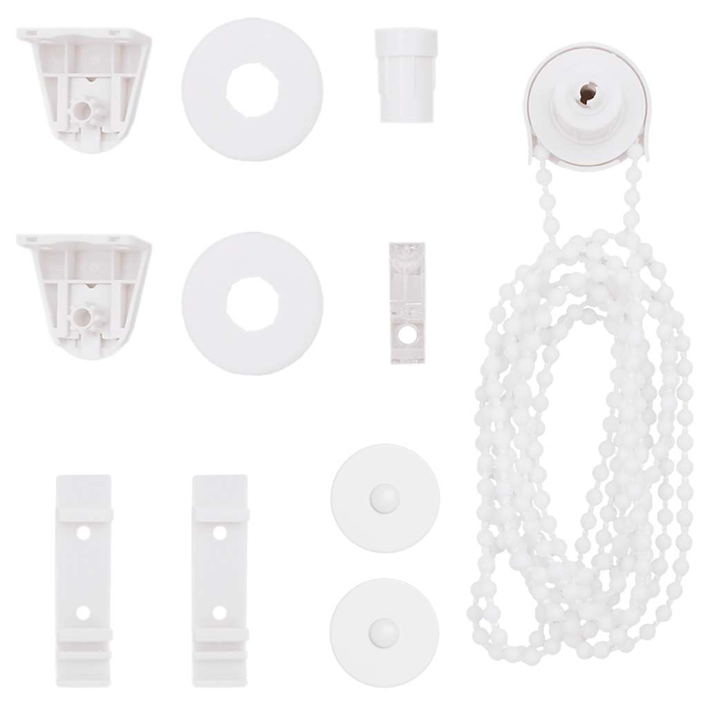 Doppelrollo Seitenzug 80 x 150 cm grau