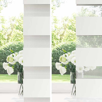 Doppelrollo Seitenzug 80 x 150 cm schwarz