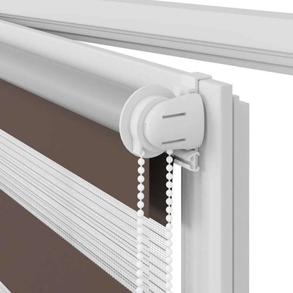 Doppelrollo 80 x 175 cm coffee