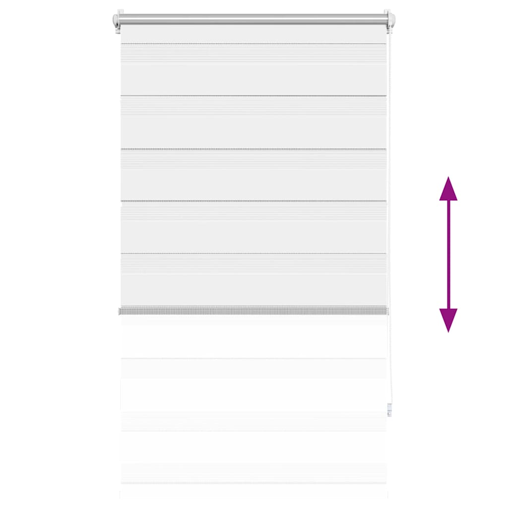 Doppelrollo 90 x 150 cm weiß