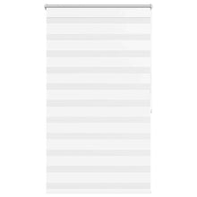 Doppelrollo Seitenzug 100 x 175 cm weiß