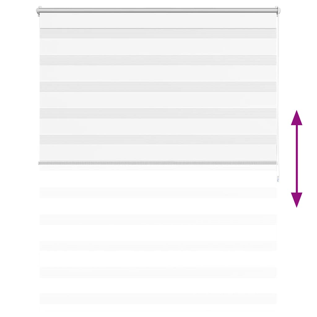 Doppelrollo 120 x 175 cm weiß