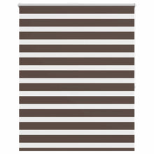 Doppelrollo Seitenzug Duo Rollo 120 x 175 cm brau