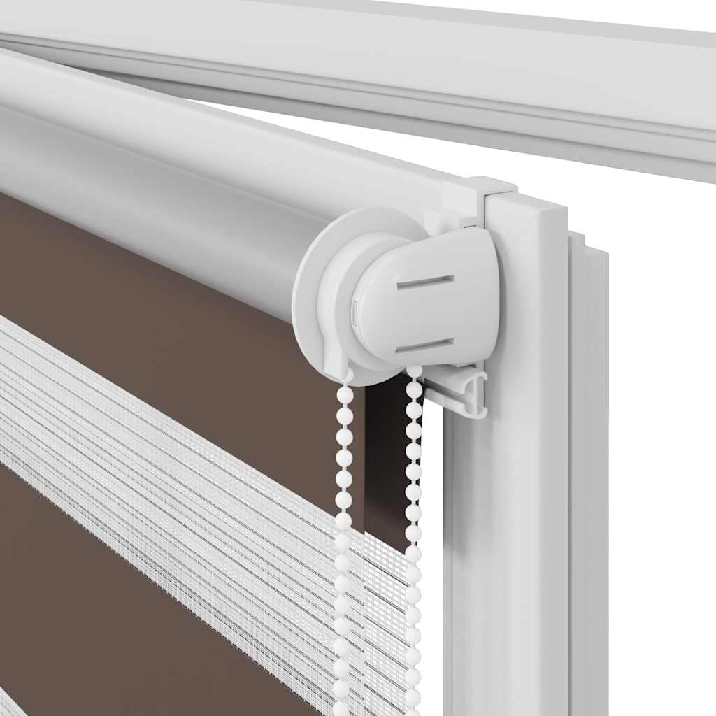 Doppelrollo Seitenzug Duo Rollo 120 x 175 cm brau