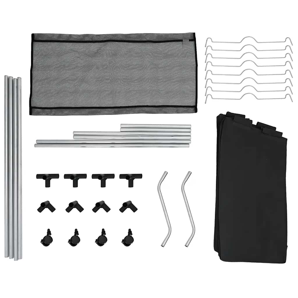 4 Fächer Schwarz Wäschesortierer