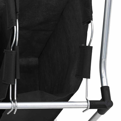 4 Fächer Schwarz Wäschesortierer