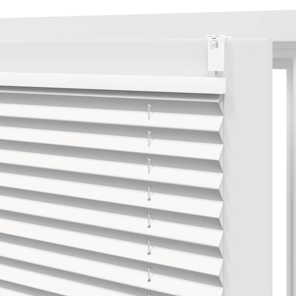 Plissee Faltrollo Rollo Plisseerollo 40x125cm Weiß