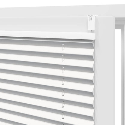 Plissee Faltrollo Rollo Plisseerollo 40x125cm Weiß